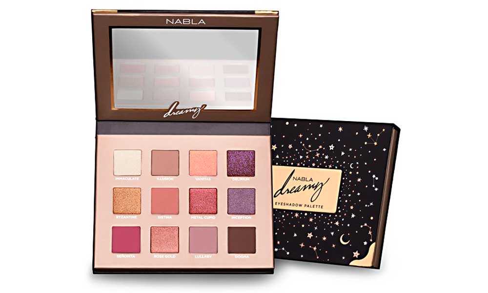 Dreamy Eyeshadow Palette Nabla Natale 2017