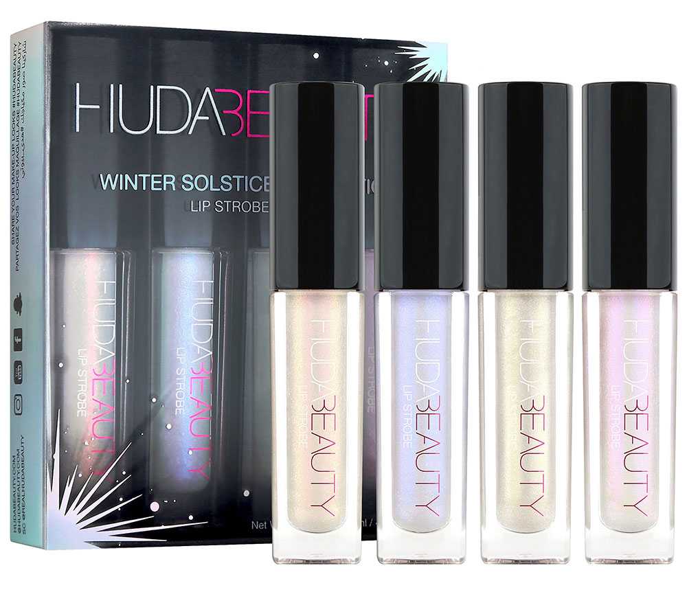 Lip Strobe Collection Winter Solstice Huda Beauty gloss