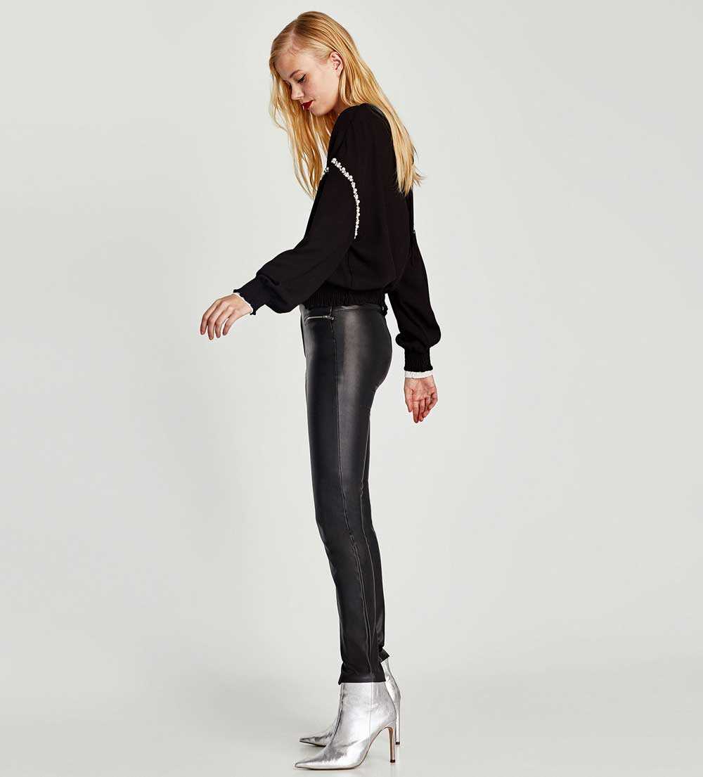 Leggings ecopelle hotsell come abbinarli