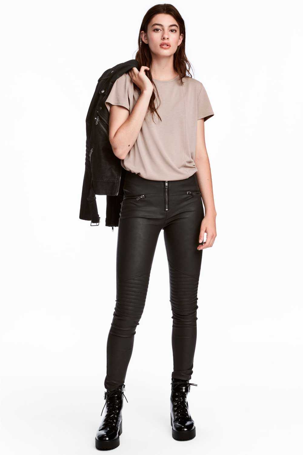 H&M leggings in pelle H&M leggings in pelle