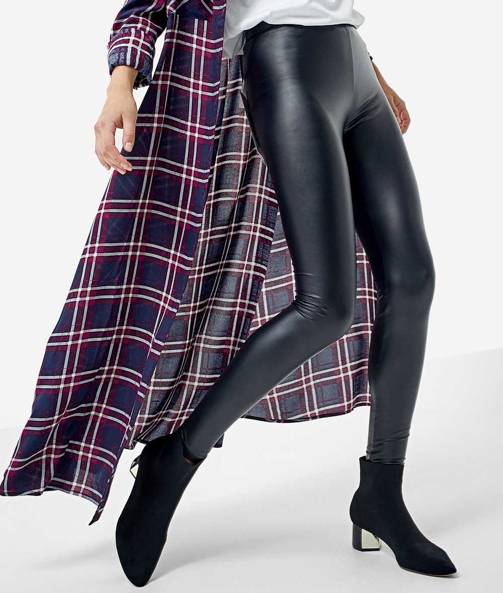 Stradivarius Leggings ecopelle Stradivarius Leggings ecopelle