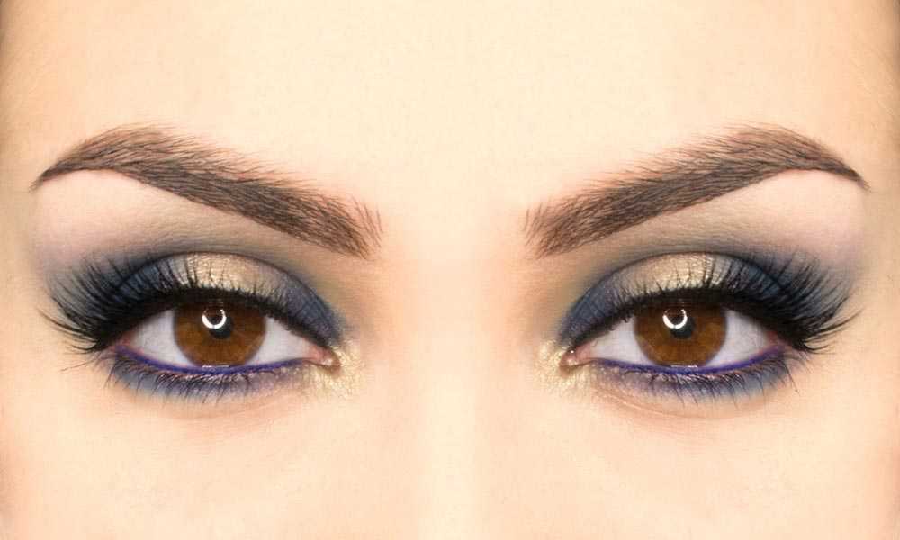 Trucco blu cerimonia
