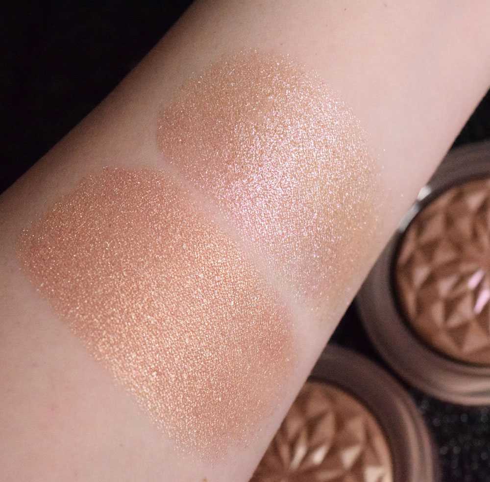 Swatches illuminanti Nabla Natale 2018 Swatches illuminanti Nabla Natale 2018