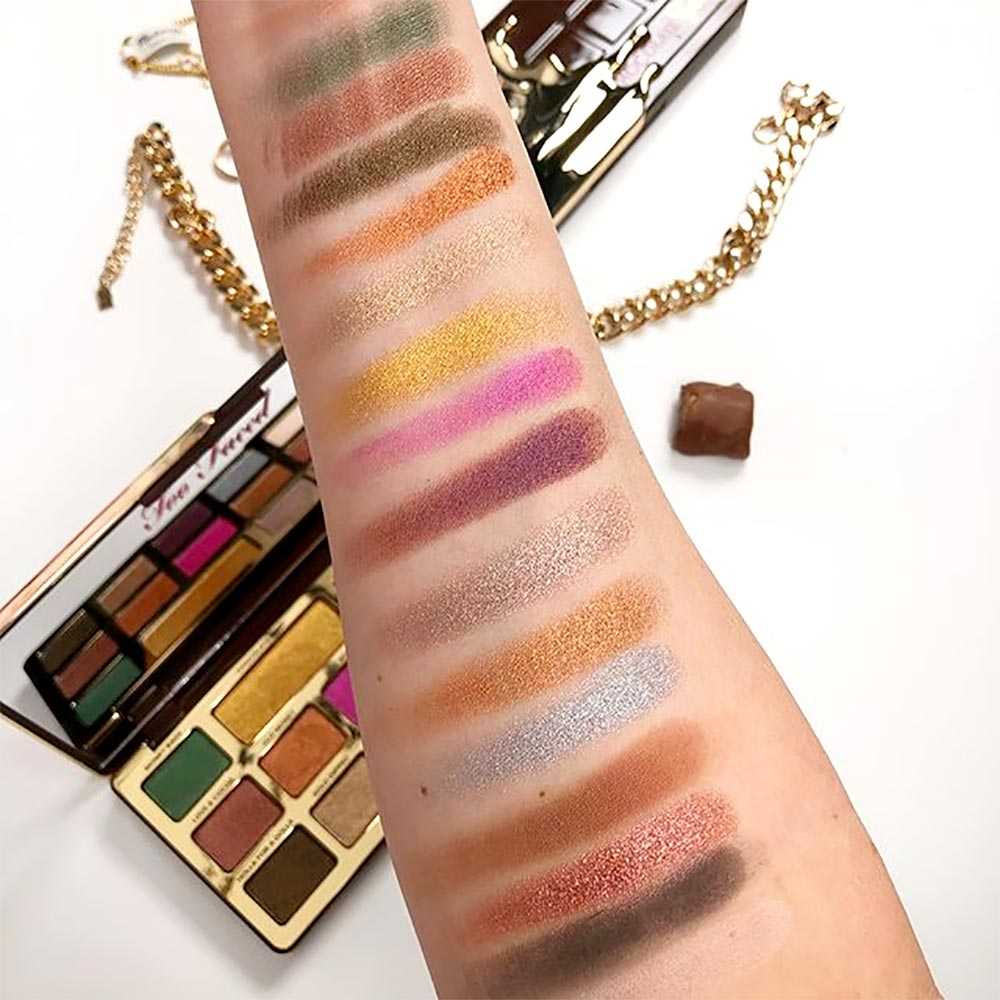 Swatches Chocolate Gold Palette Too Faced