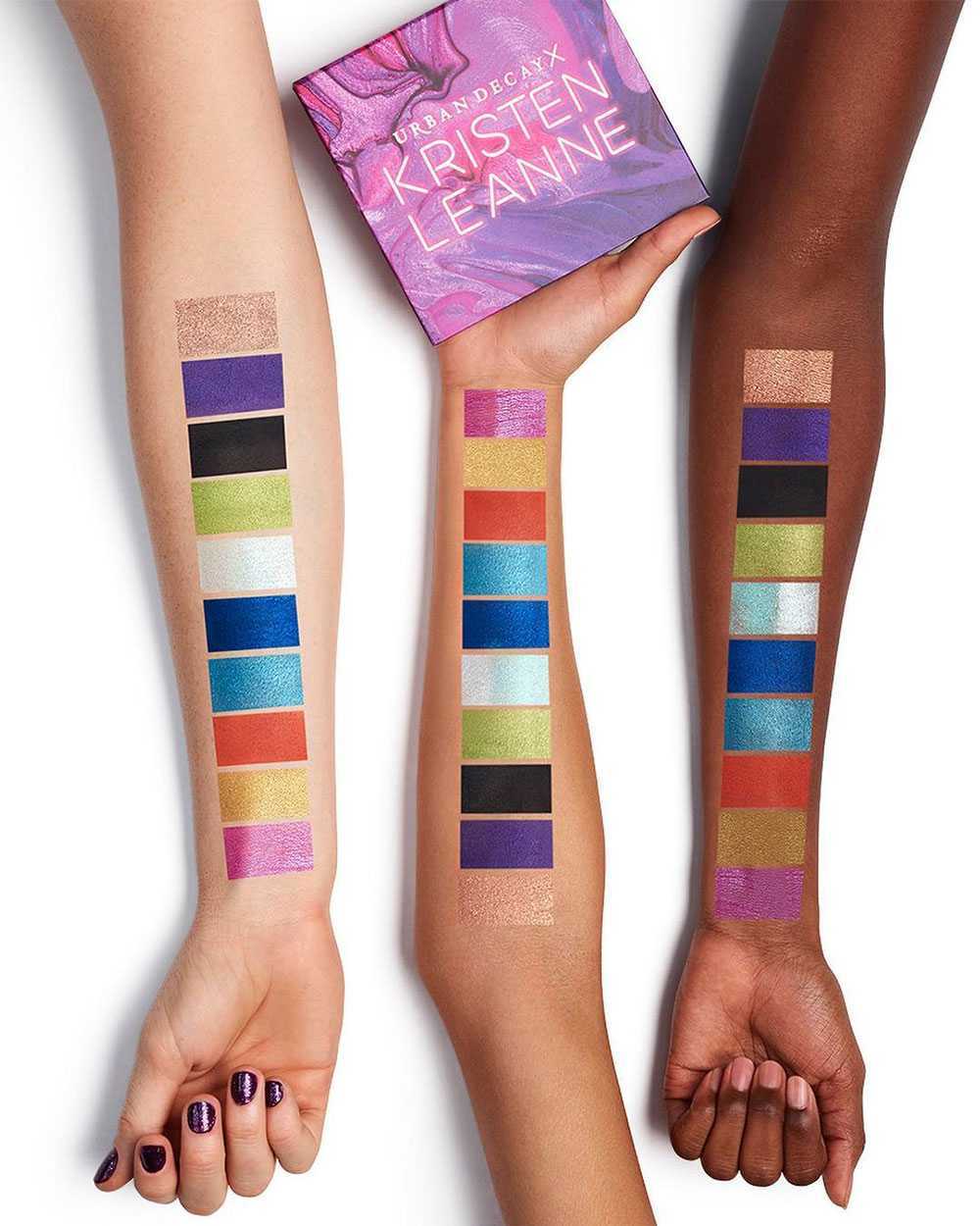 Urban Decay Kaleidoscope Palette swatches