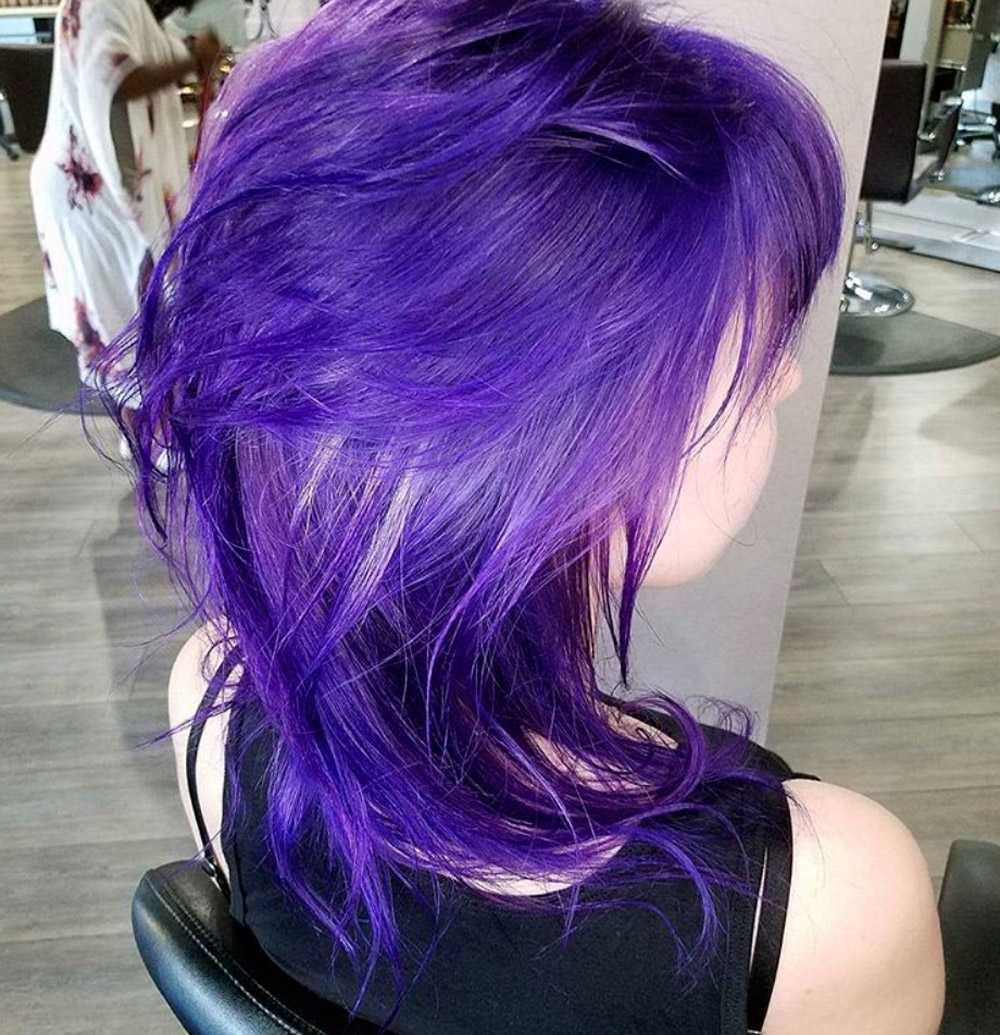 Tendenze capelli Ultra Violet