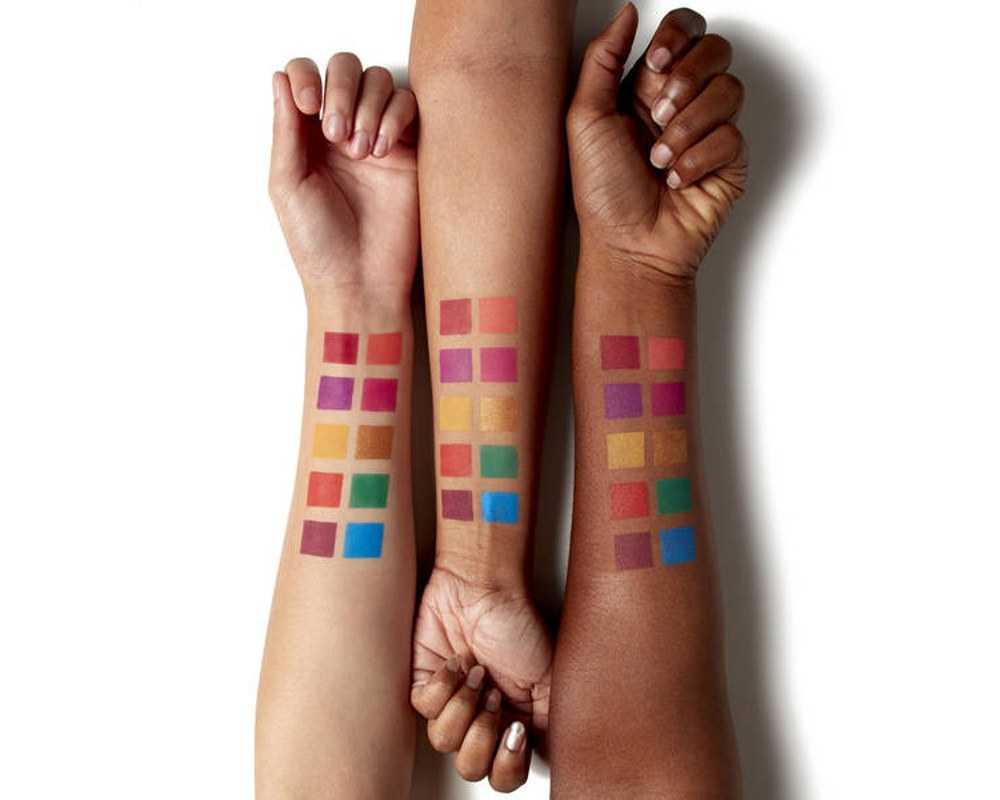 Swatches palette occhi Nyx Primavera 2019