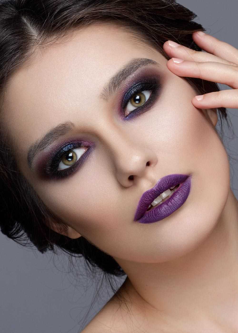 Ultra Violet beauty make up trucco