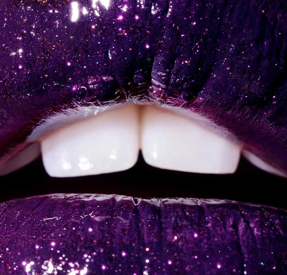 trucco labbra Ultra Violet 