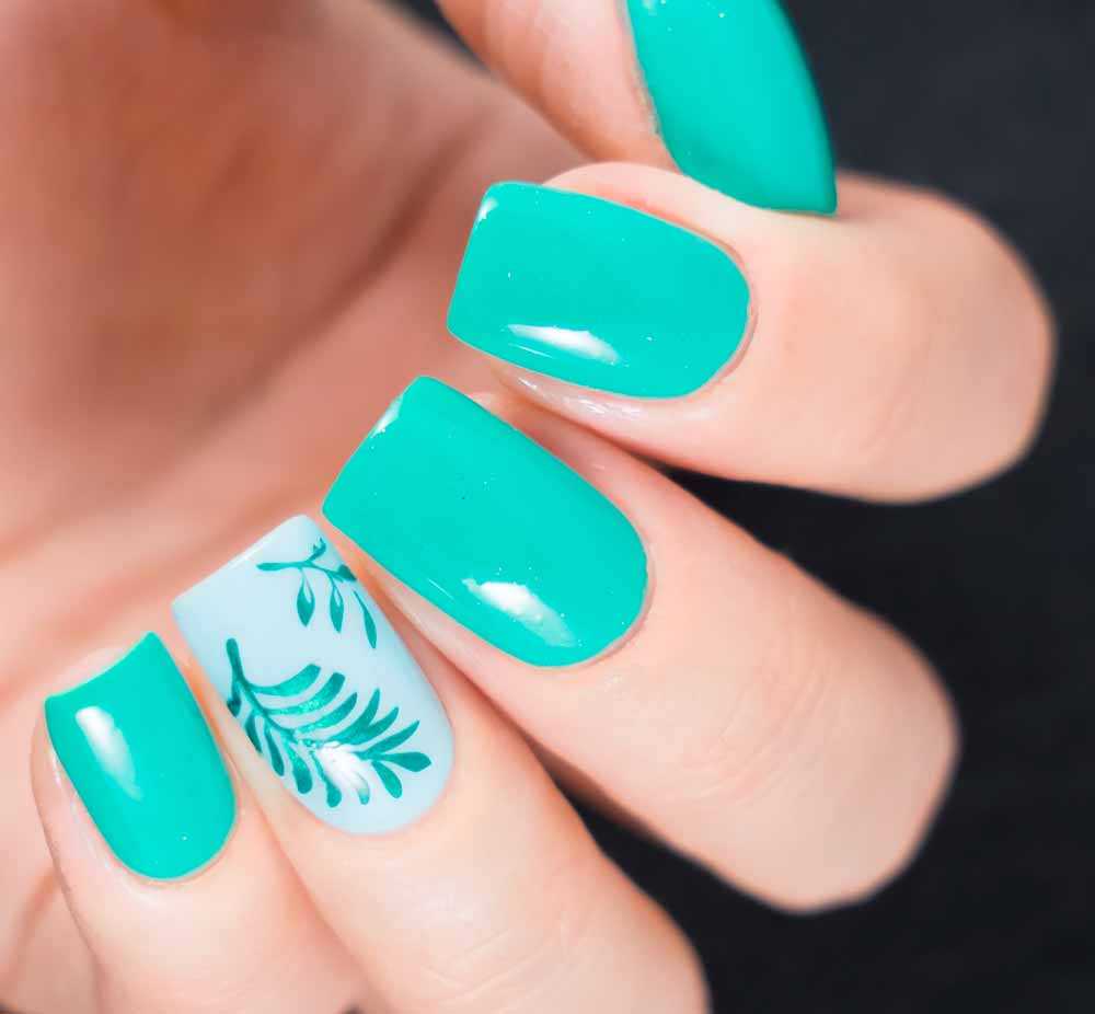 Accent Nail verde