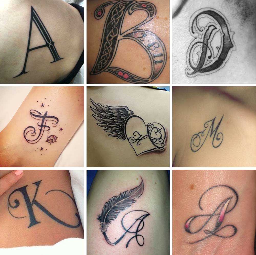 Tatuaggi Lettere 100 Foto E Idee Bellissime Beautydea