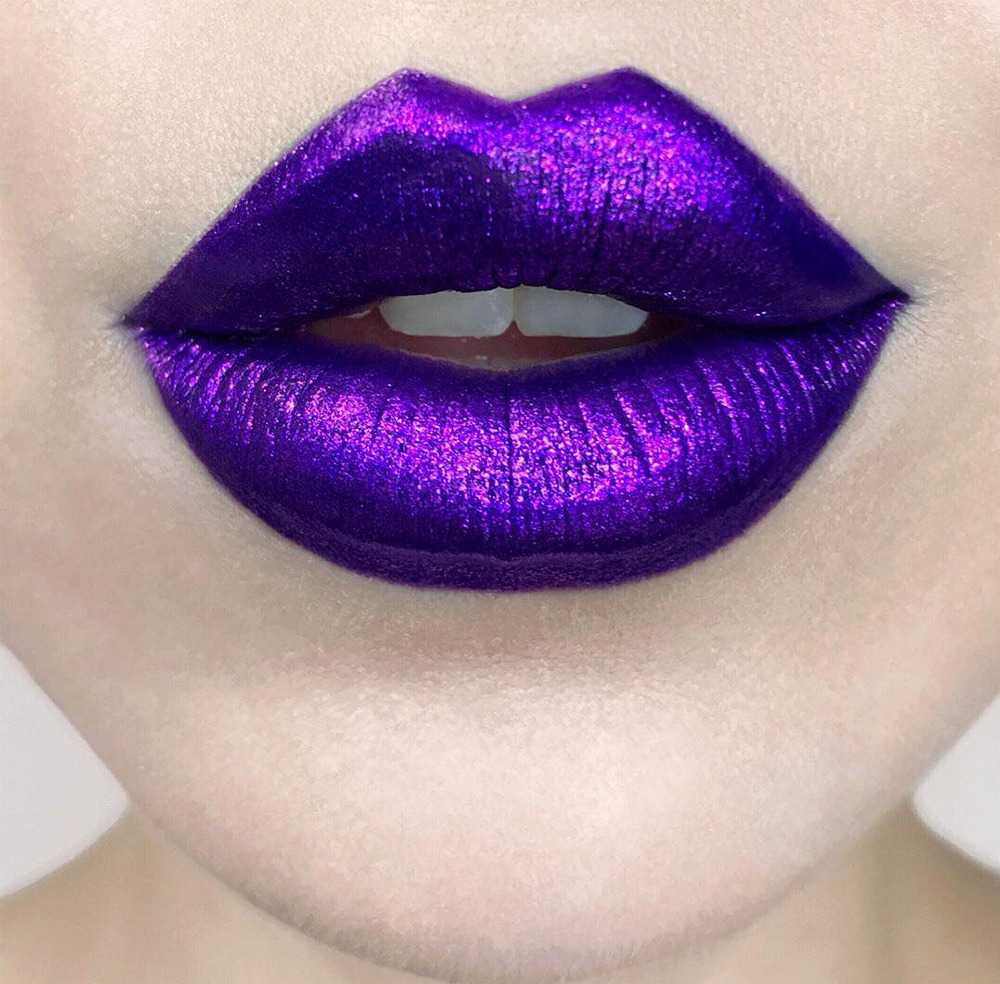 Trucco labbra viola Trucco labbra viola