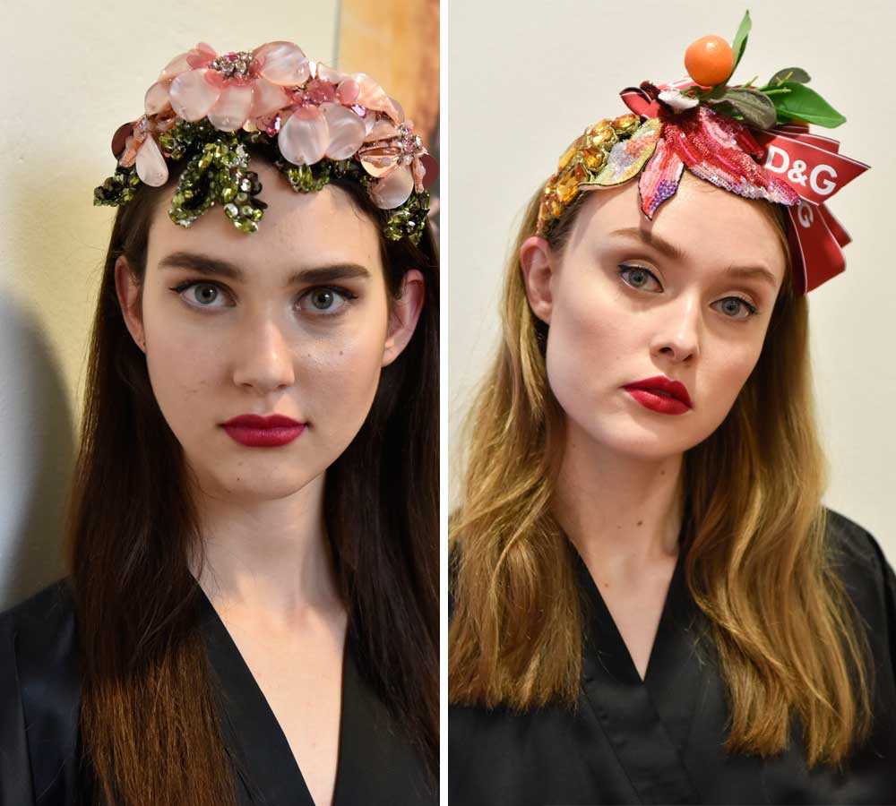 Make up sfilata Dolce&Gabbana realizzato da truccatori MBA