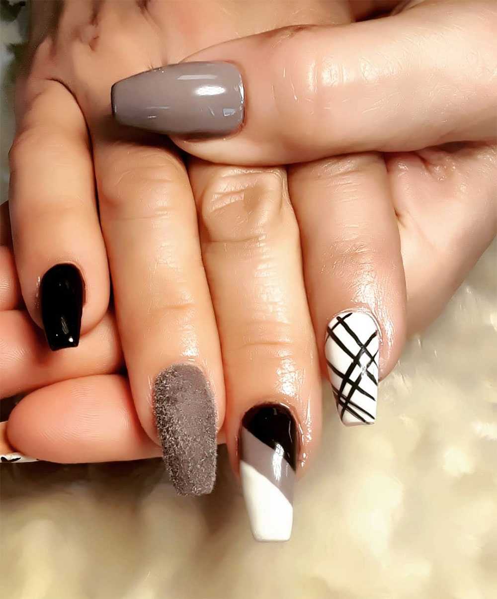 fuzzy nail accent