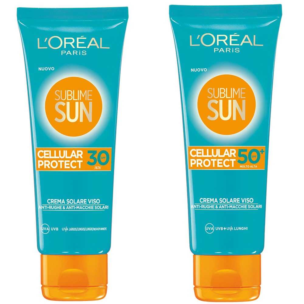 Solari L'Oréal 2018 Cellular Protect Crema Solare Viso