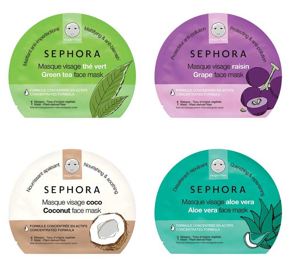 maschere per il viso sephora