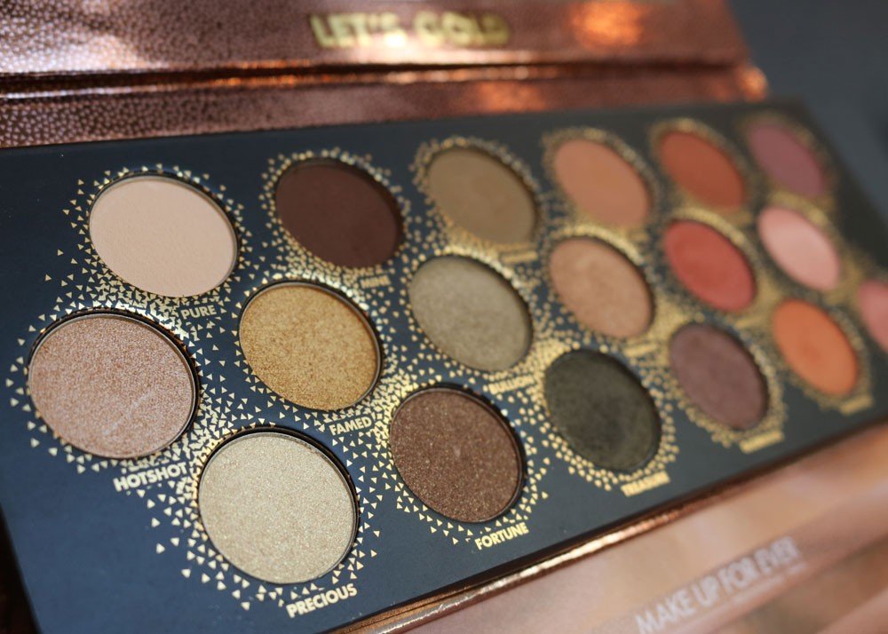 Palette ombretti Let's Gold Make Up For Ever
