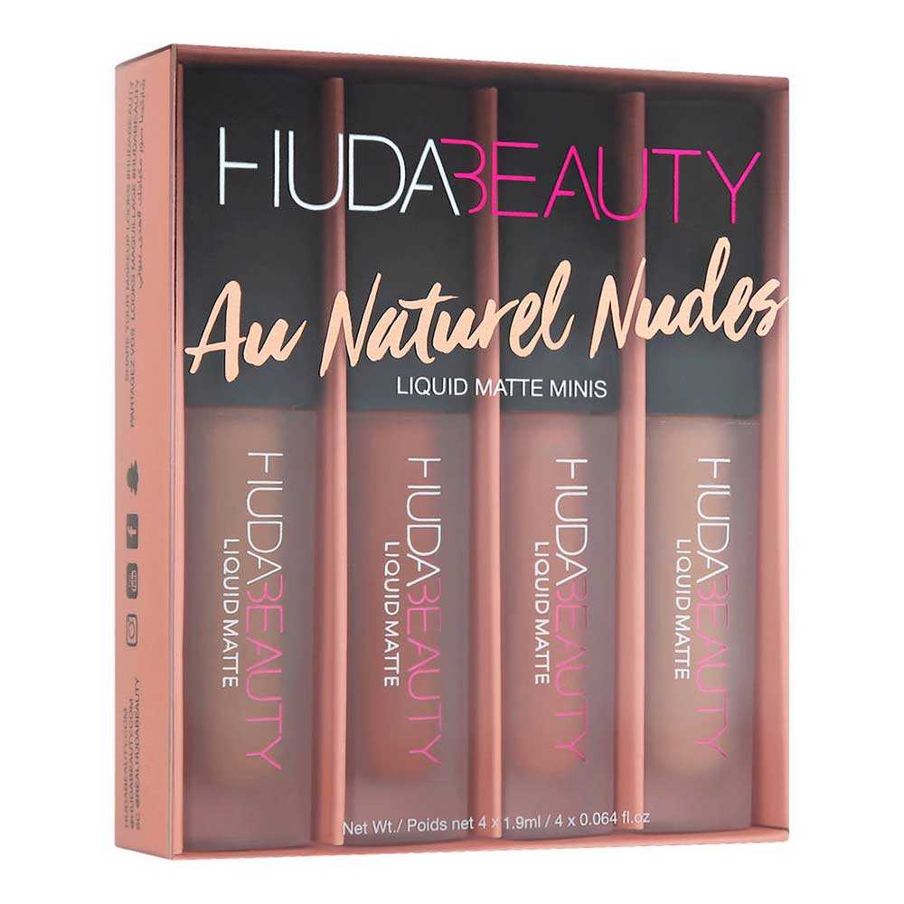 Huda Beauty Au Naturel Nudes Mini Liquid Matte Kit 
