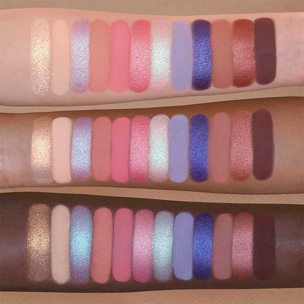 Swatches Soul Blooming Palette Nabla Swatches Soul Blooming Palette Nabla
