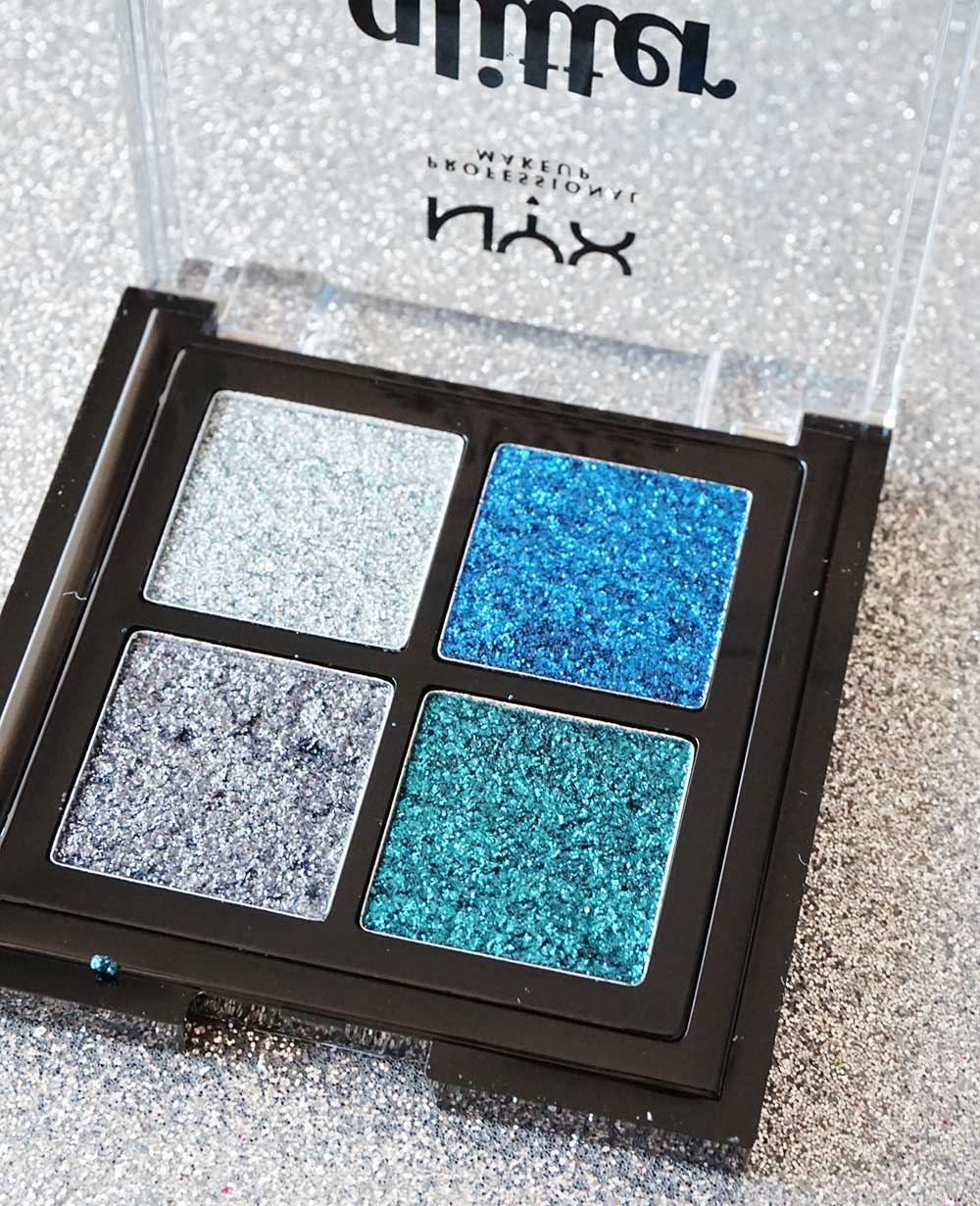 Palette occhi glitter NYX Glacier