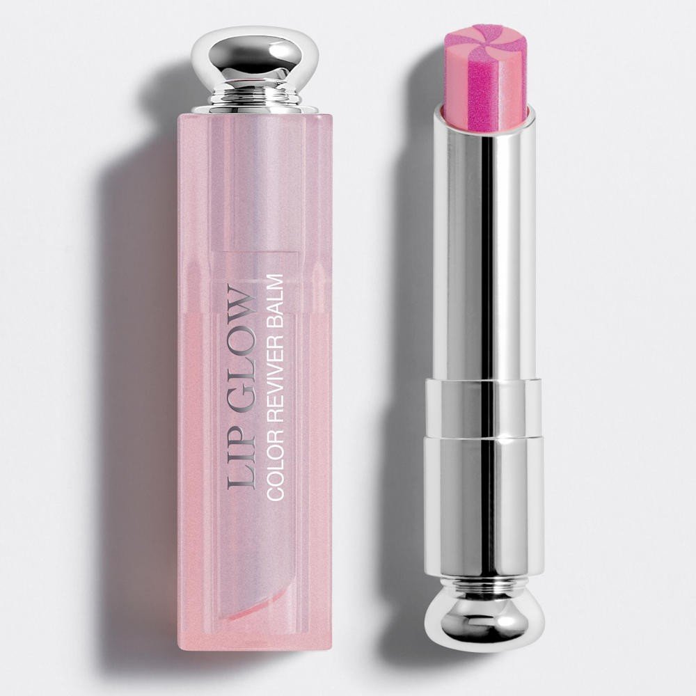 Lip balm Dior rosa olografico