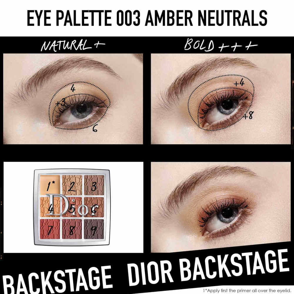 Dior Backstage make up occhi