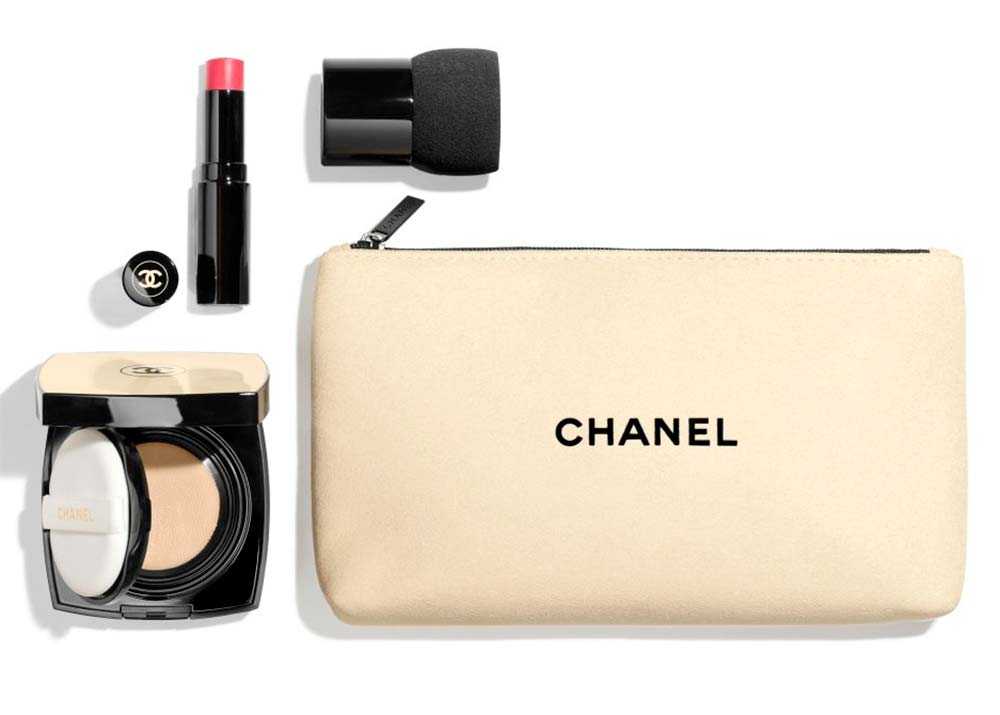 Chanel kit make up con pochette