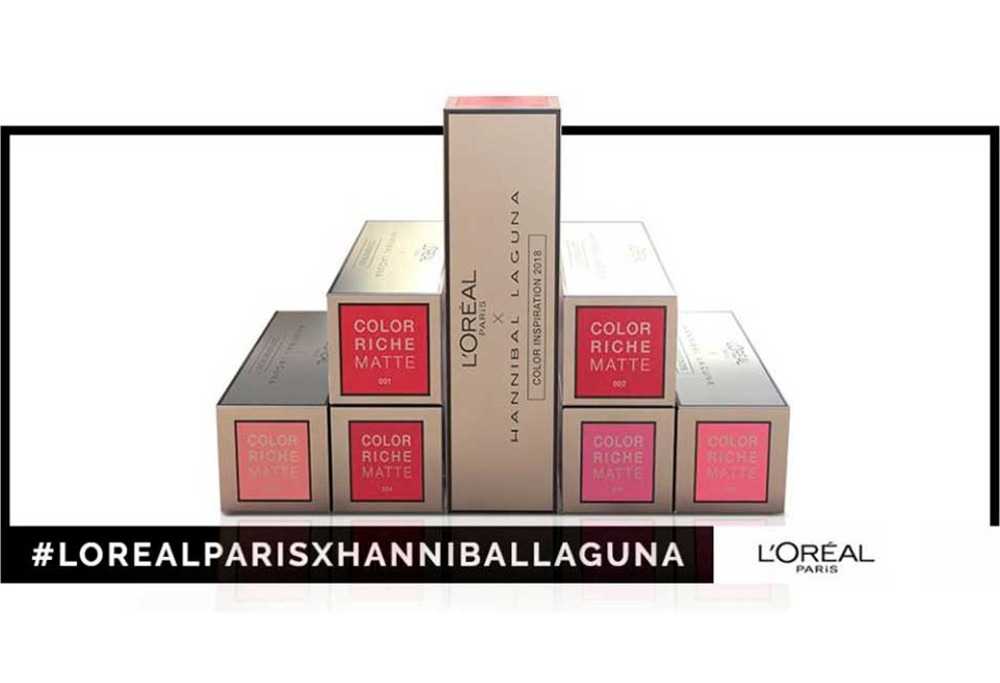 Rossetti L’Oréal Hannibal Laguna packaging
