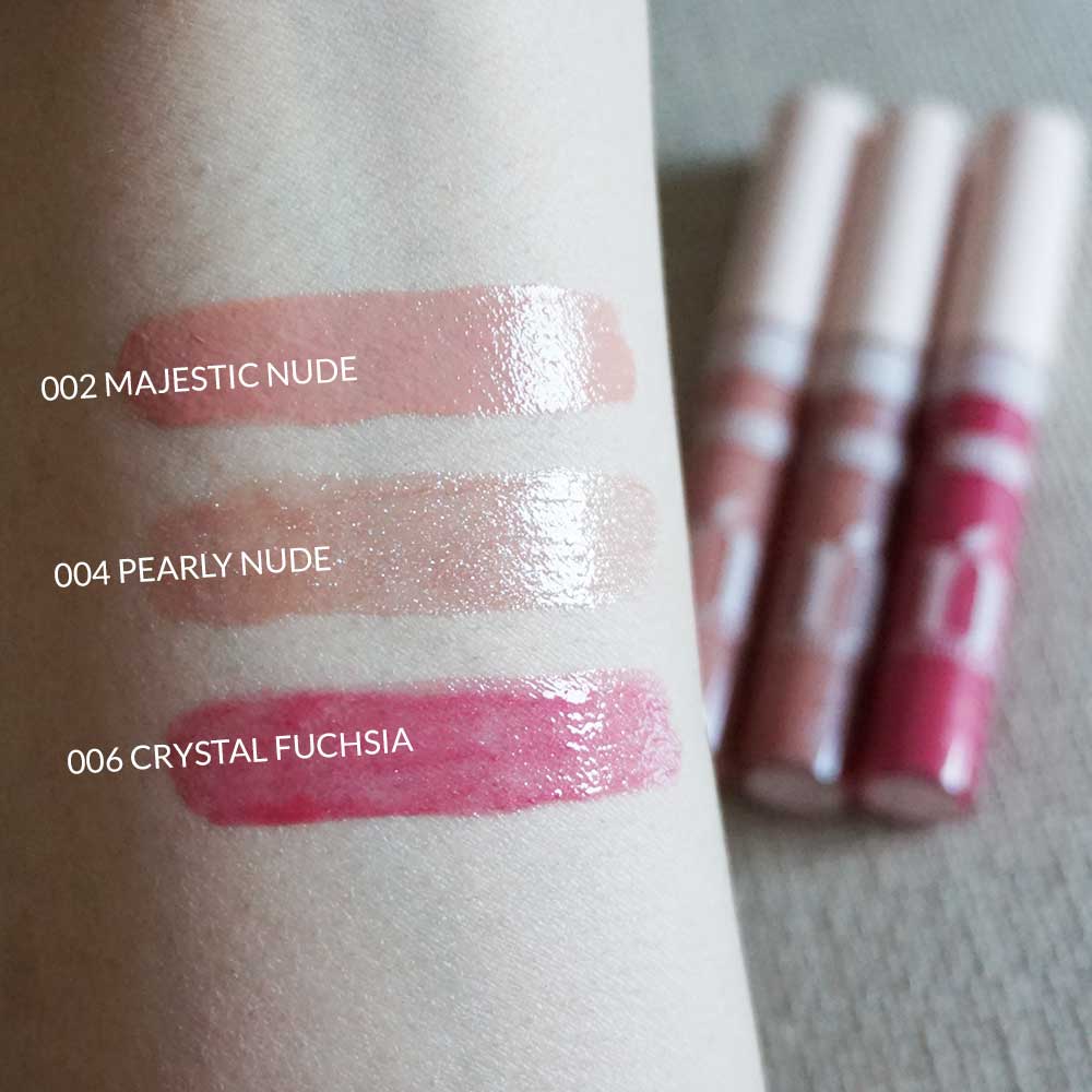 Swatches gloss Pupa Natural Side