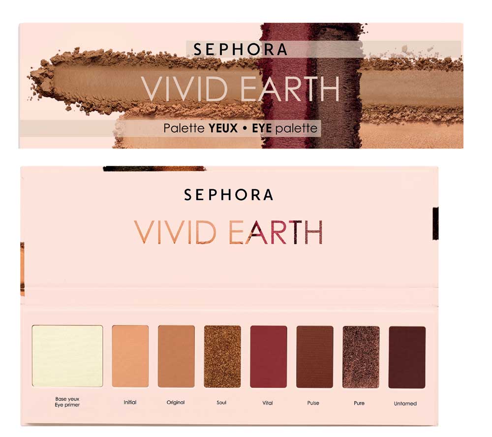 Sephora palette ombretti Vivid Earth