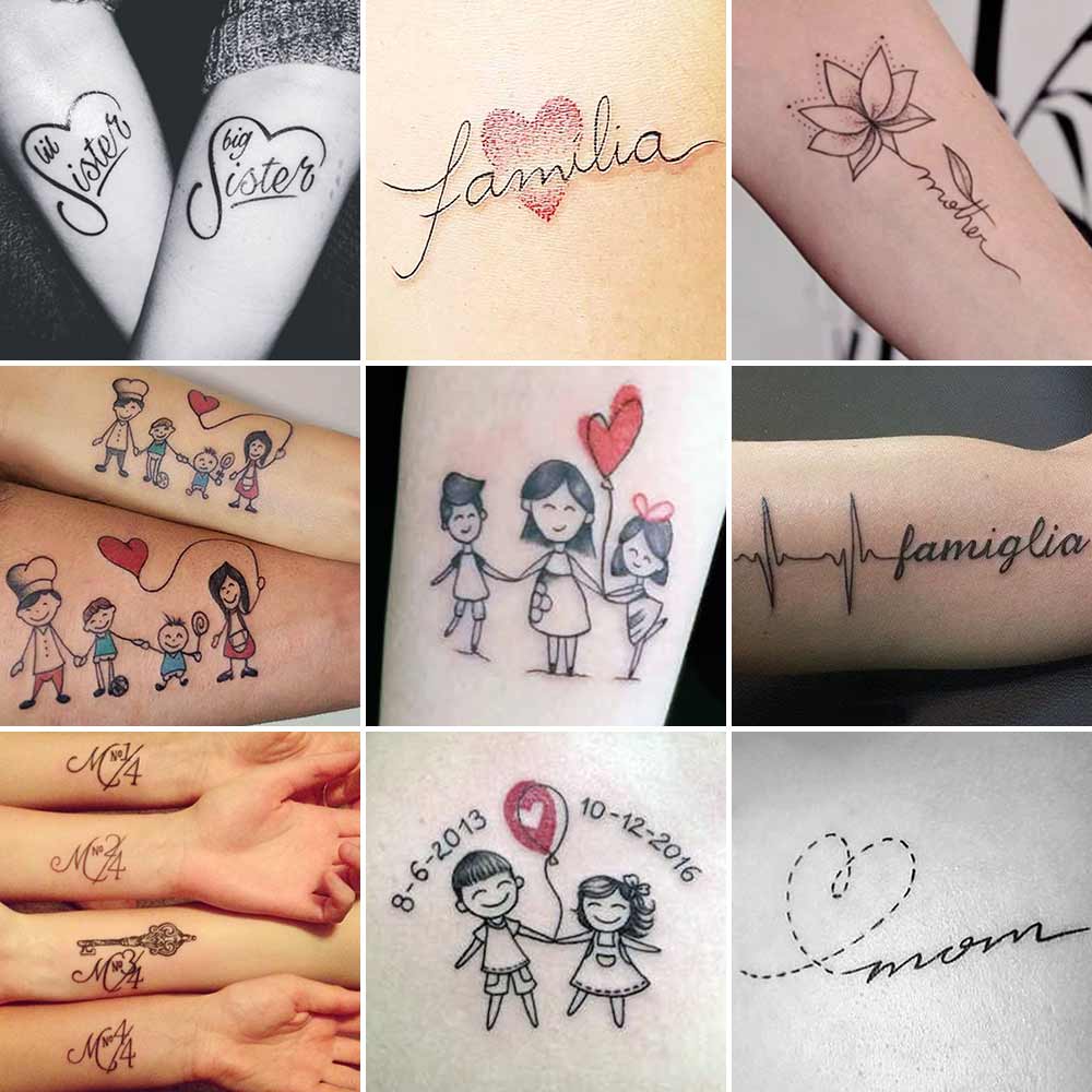 Tatuaggio Famiglia 0 Foto E Idee Bellissime A Cui Ispirarsi Beautydea