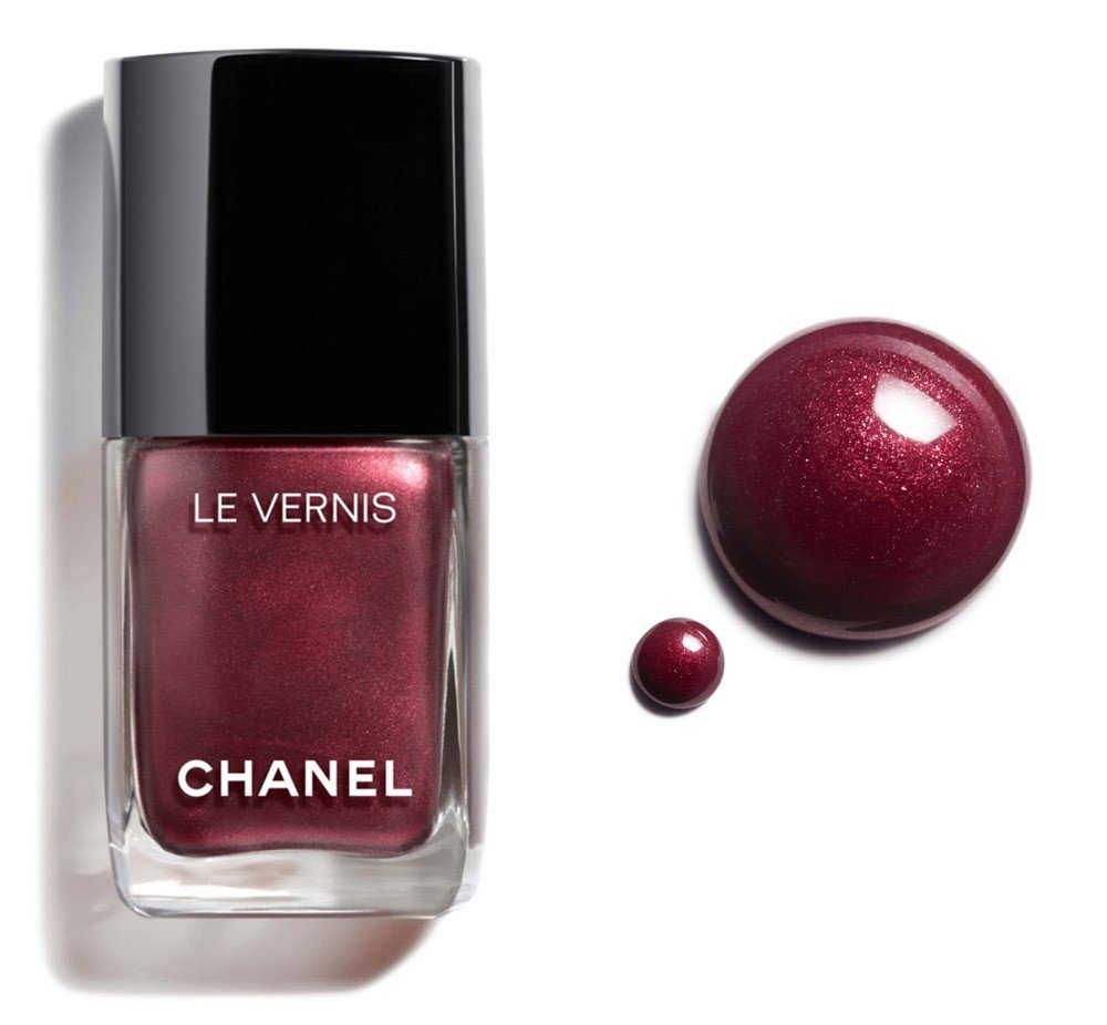 Chanel smalto rosso scuro Estate 2019