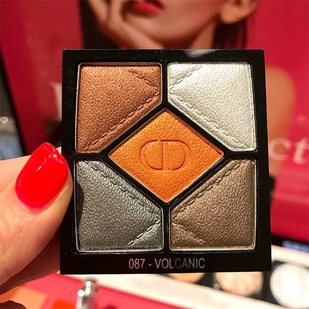 Dior En Diable Palette Volcanic trucco autunno 2018 Dior En Diable Palette Volcanic trucco autunno 2018