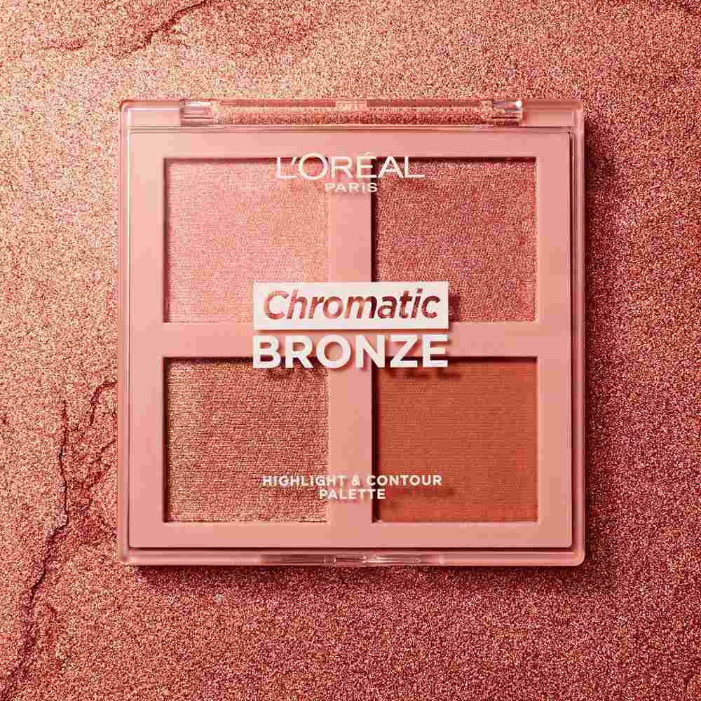 Highlight e Contour Palette Chromatic Bronze L'Oréal