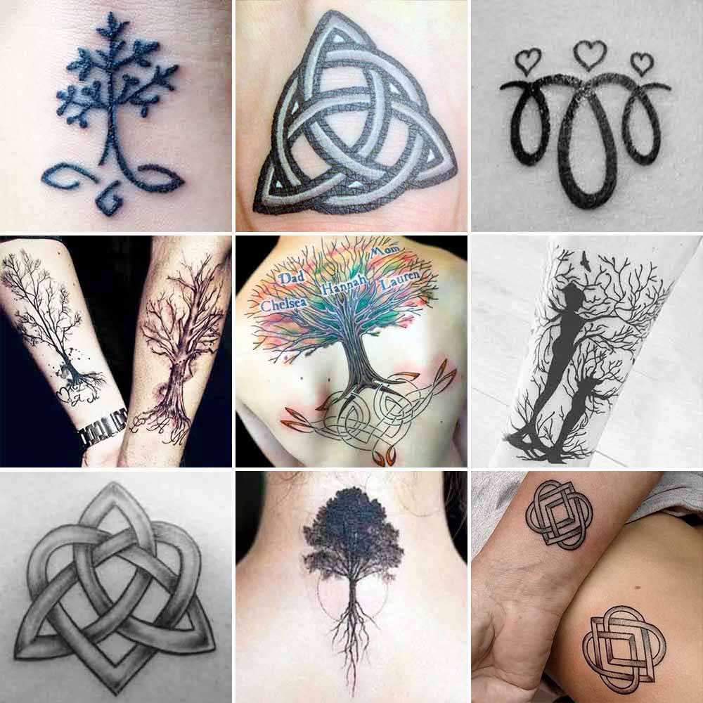 Tatuaggi simbolo famiglia