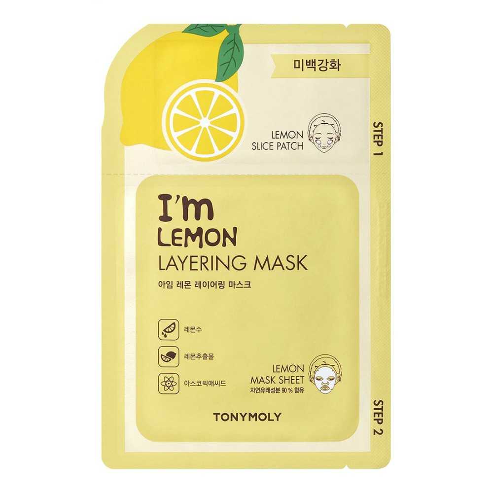 tonymoly maschera al limone