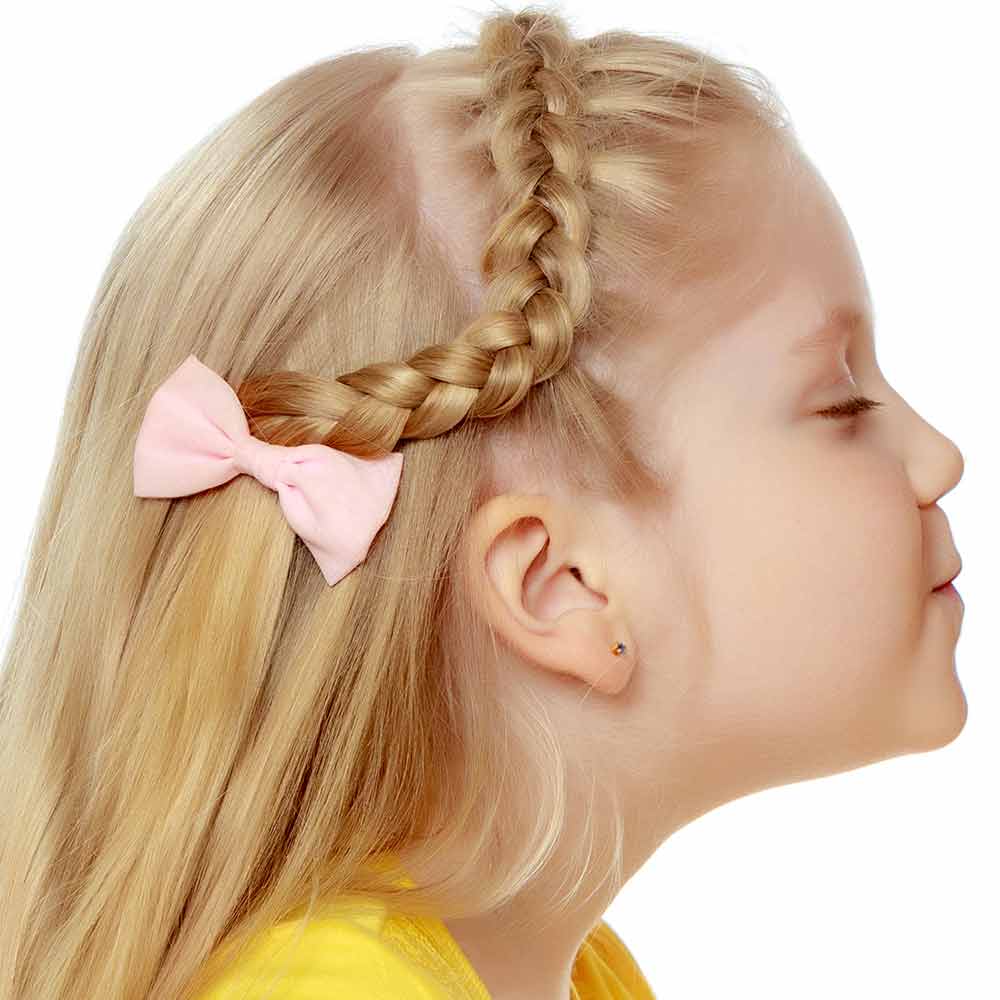 Acconciature bambine capelli medi 