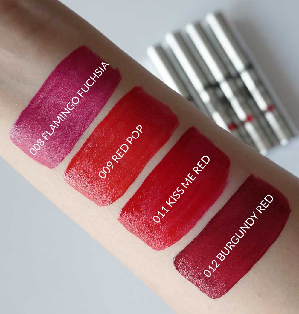 Swatches rossetti Pupa I'm Loveproof