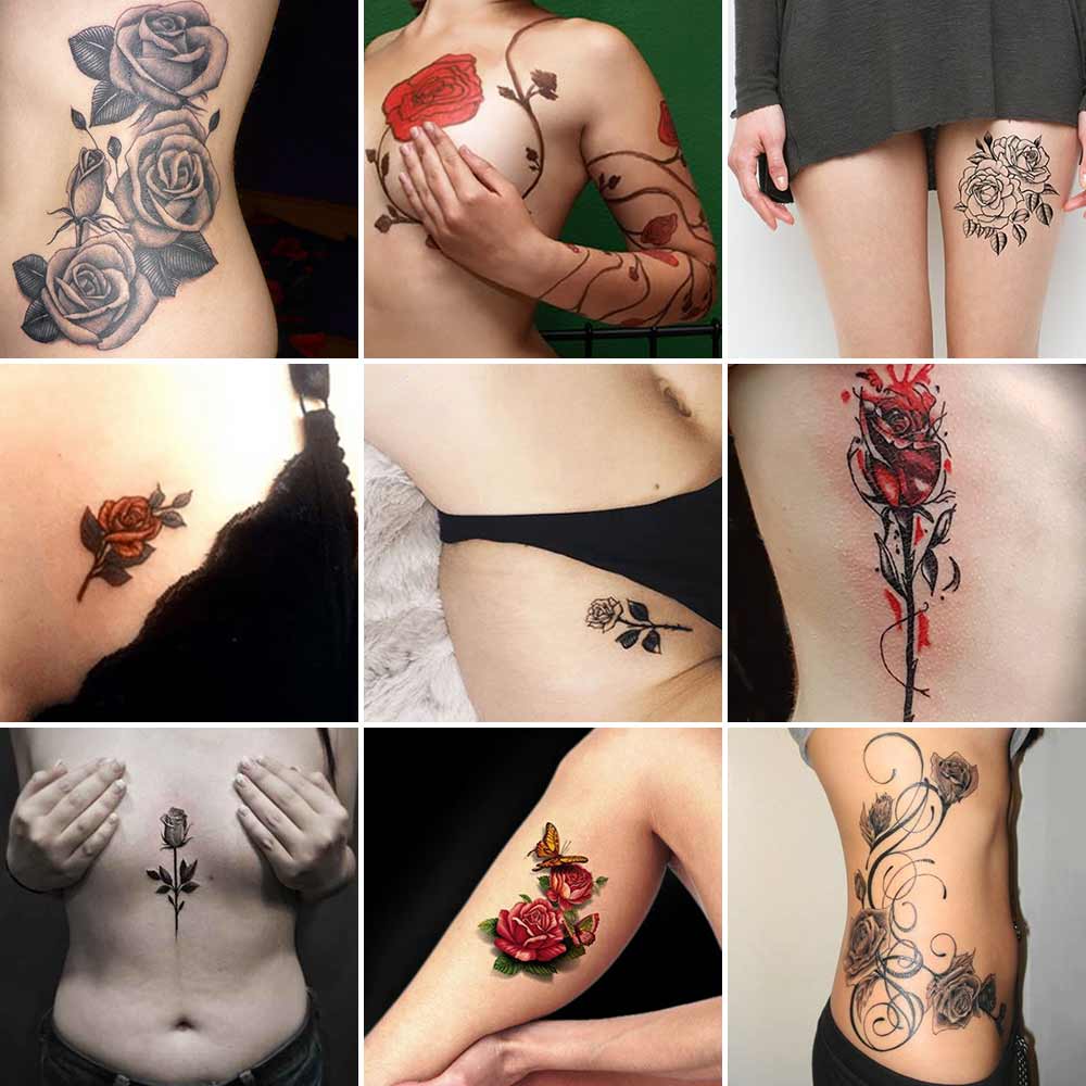 Tatuaggi rose corpo Tatuaggi rose corpo