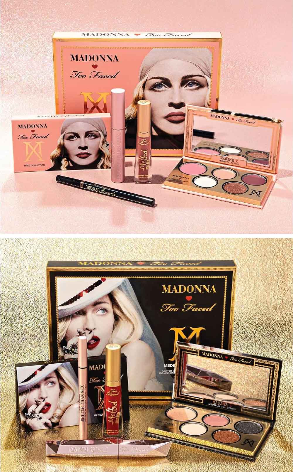 Kit trucco Madonna x Too Faced