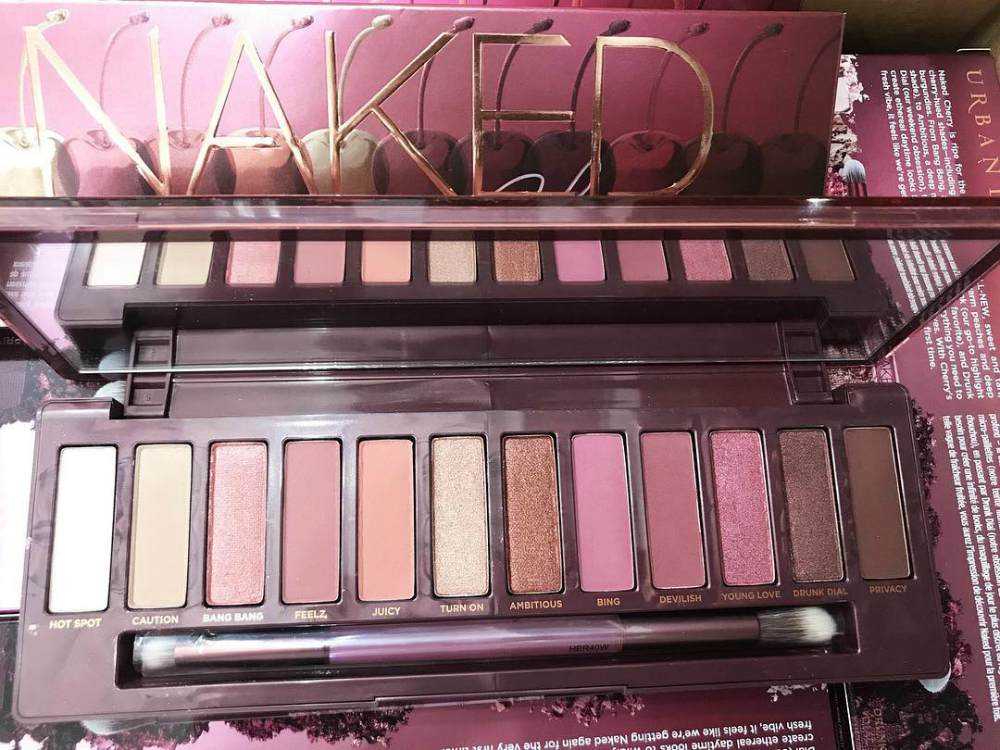 palette naked cherry urban decay cosmetics