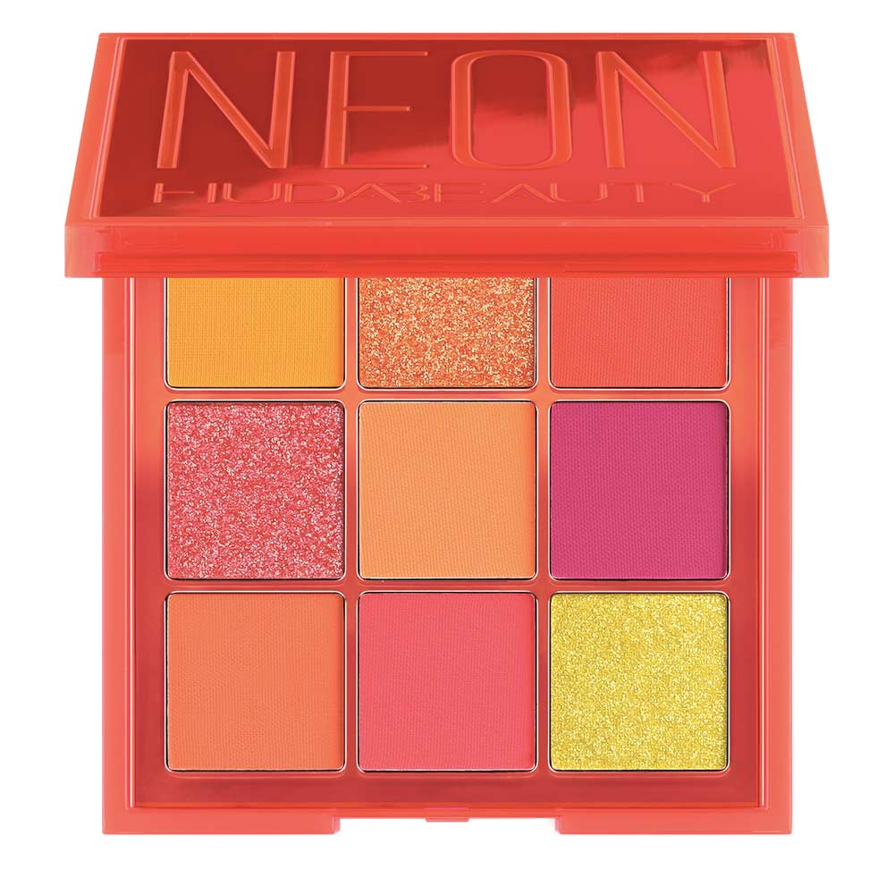 Huda Beauty palette Neon Orange Obsessions