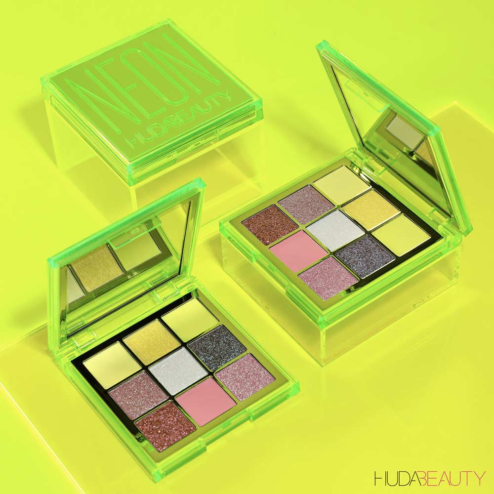 Palette Green Neon Obsessions Huda Beauty