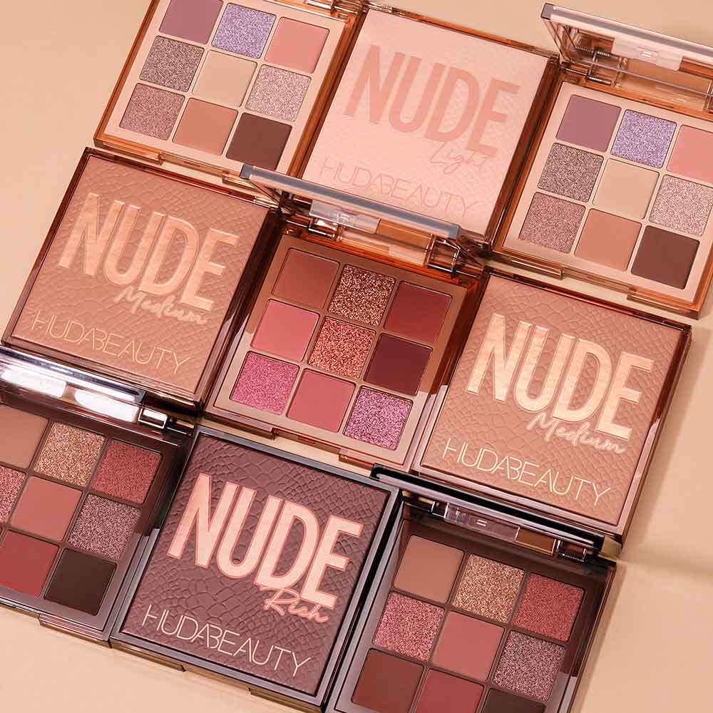 Huda Beauty palette Nude Obsessions