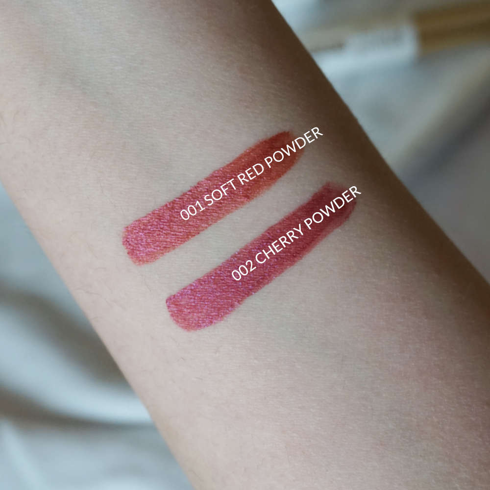 Swatches rossetti Pupa Natale 2019