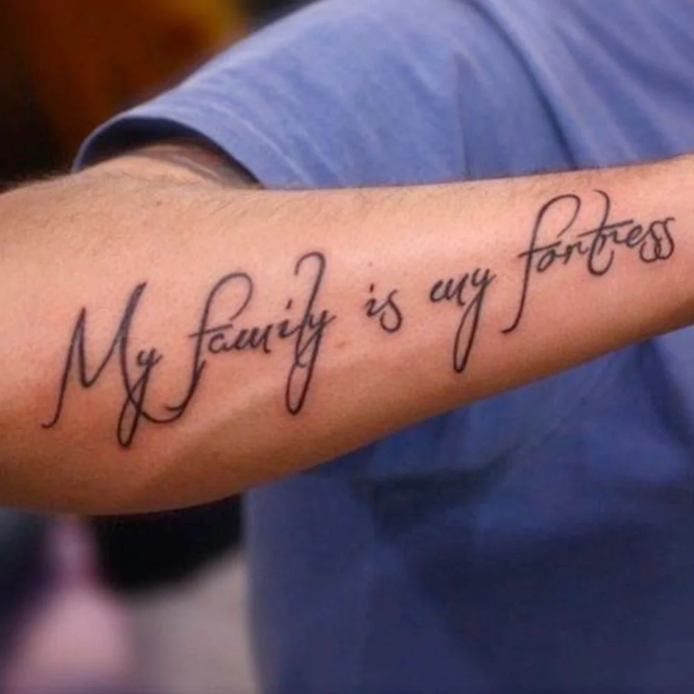 Tatuaggio frasi famiglia