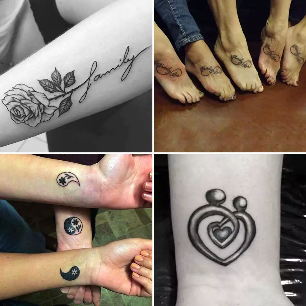 Tatuaggio famiglia