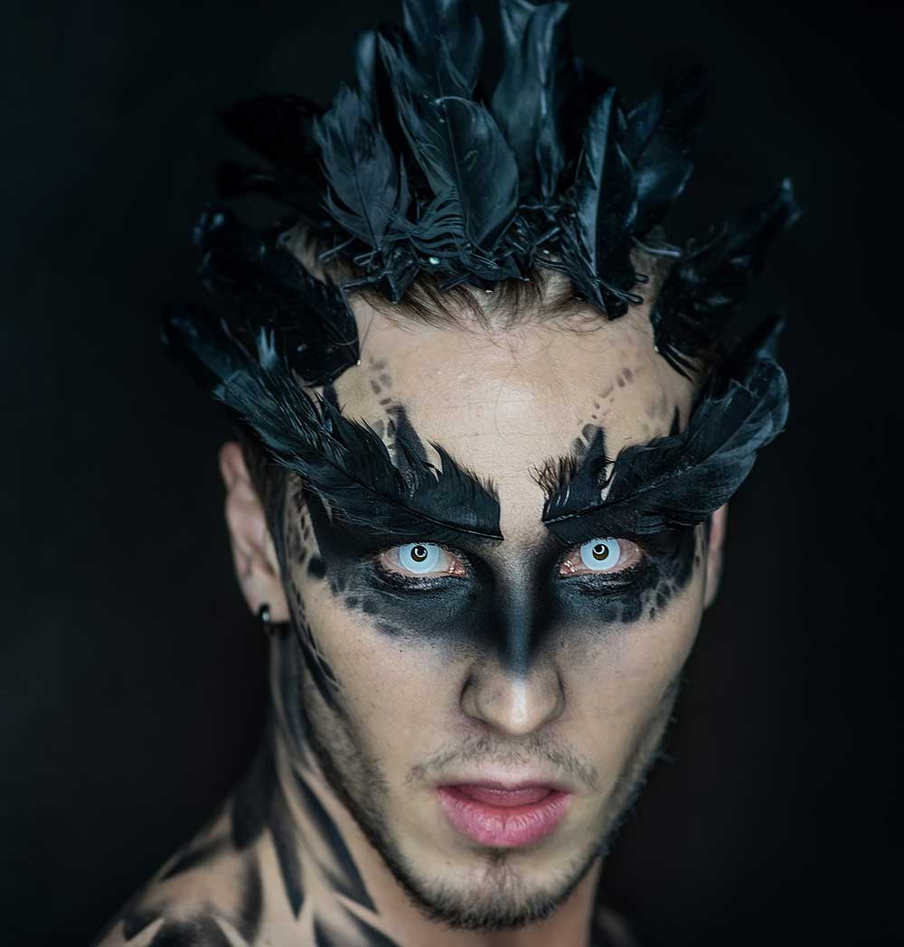 Trucco Halloween da uomo