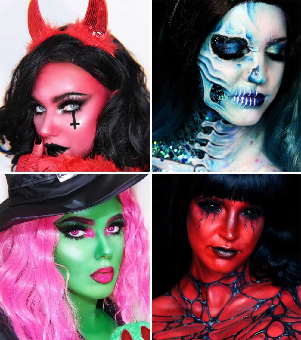 Trucco Halloween Instagram