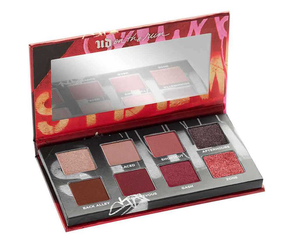 Urban Decay palette rossa On the Run